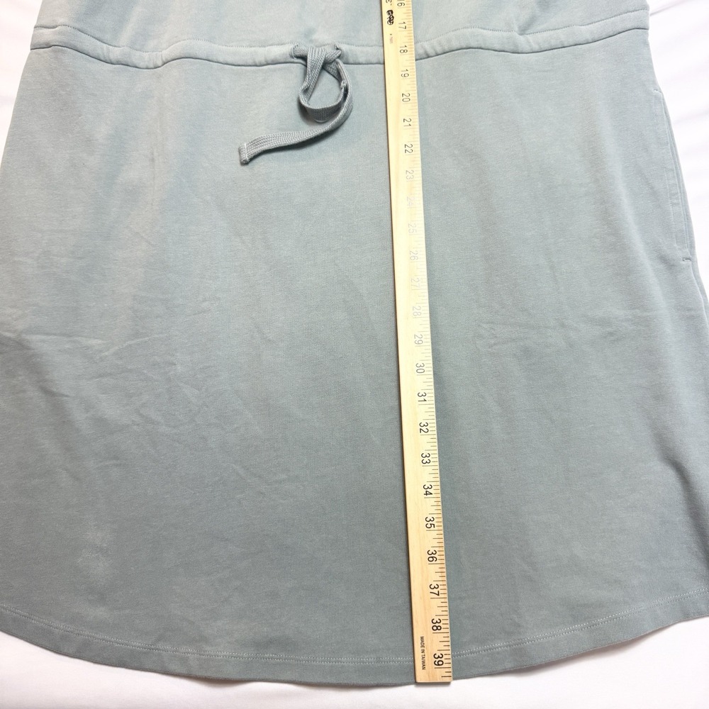 Pact CloudKnit Sweatshirt Dress XL Comfortable Casual River Rock Organic Cotton - Picture 10 of 11